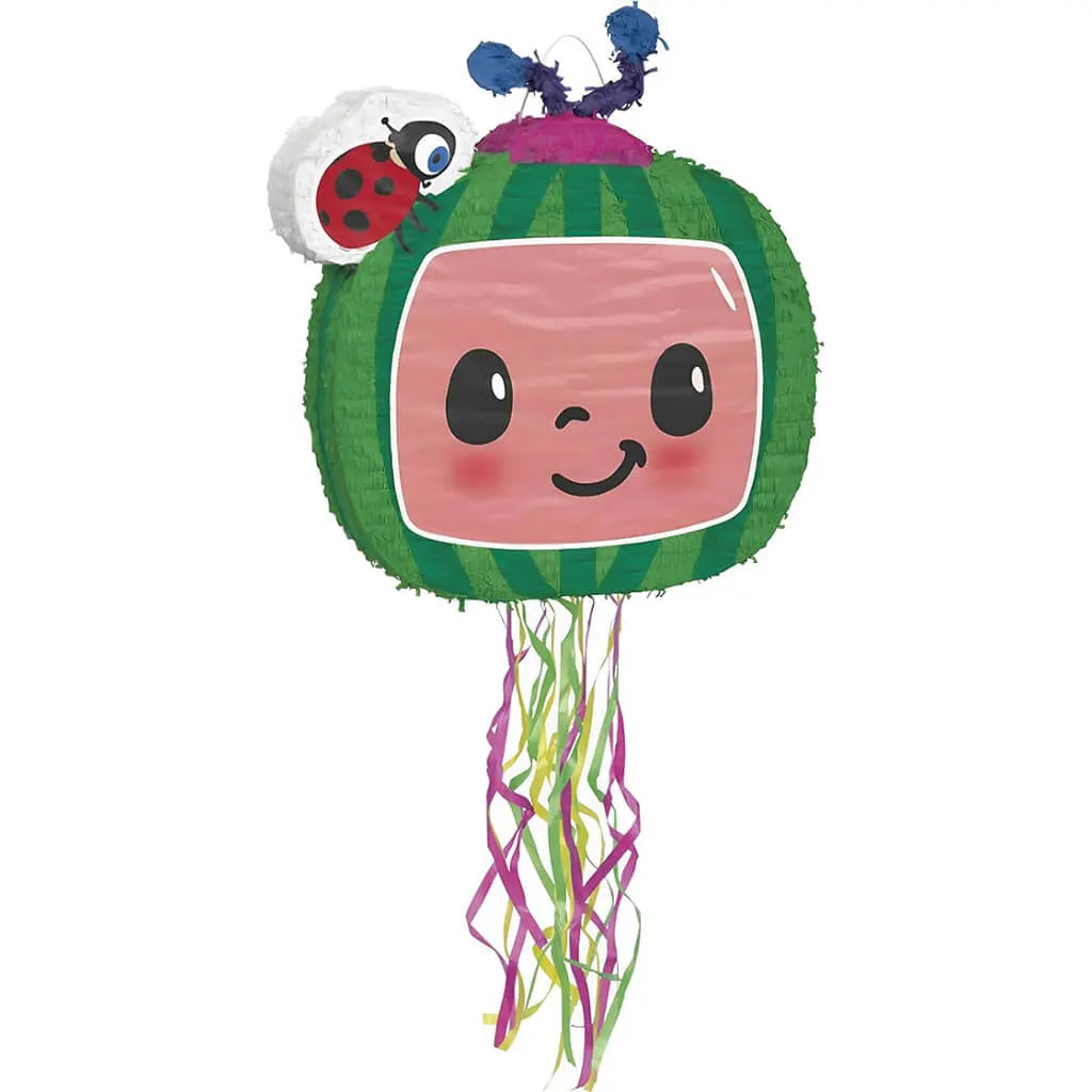 Cocomelon Shaped Drum Pull Pinata