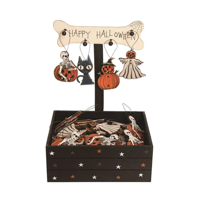Plywood Halloween Ornament