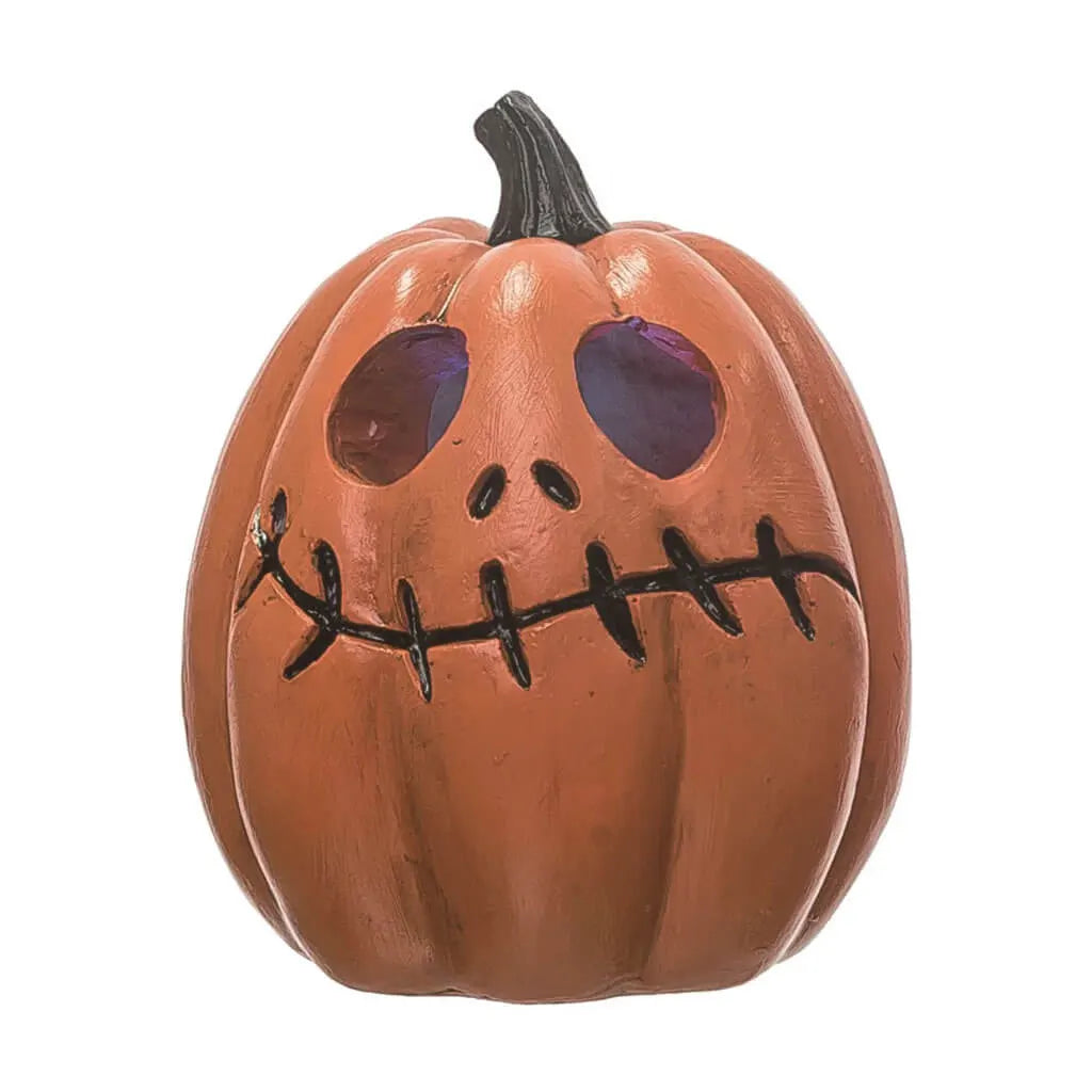 Light Up Resin Jack-O-Lantern