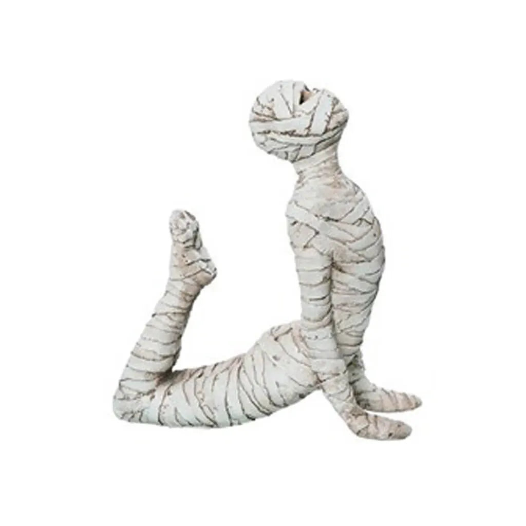Resin Mummy Stretch Yoga Pose