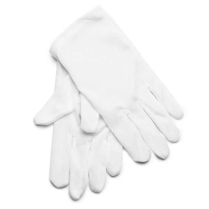 Poly White Childs Glove, 8in