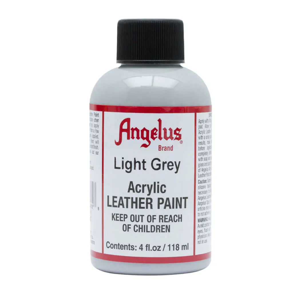 Angelus Acrylic Leather Paint 4oz Light Gray
