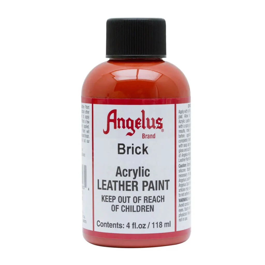 Angelus Acrylic Leather Paint 4oz Brick
