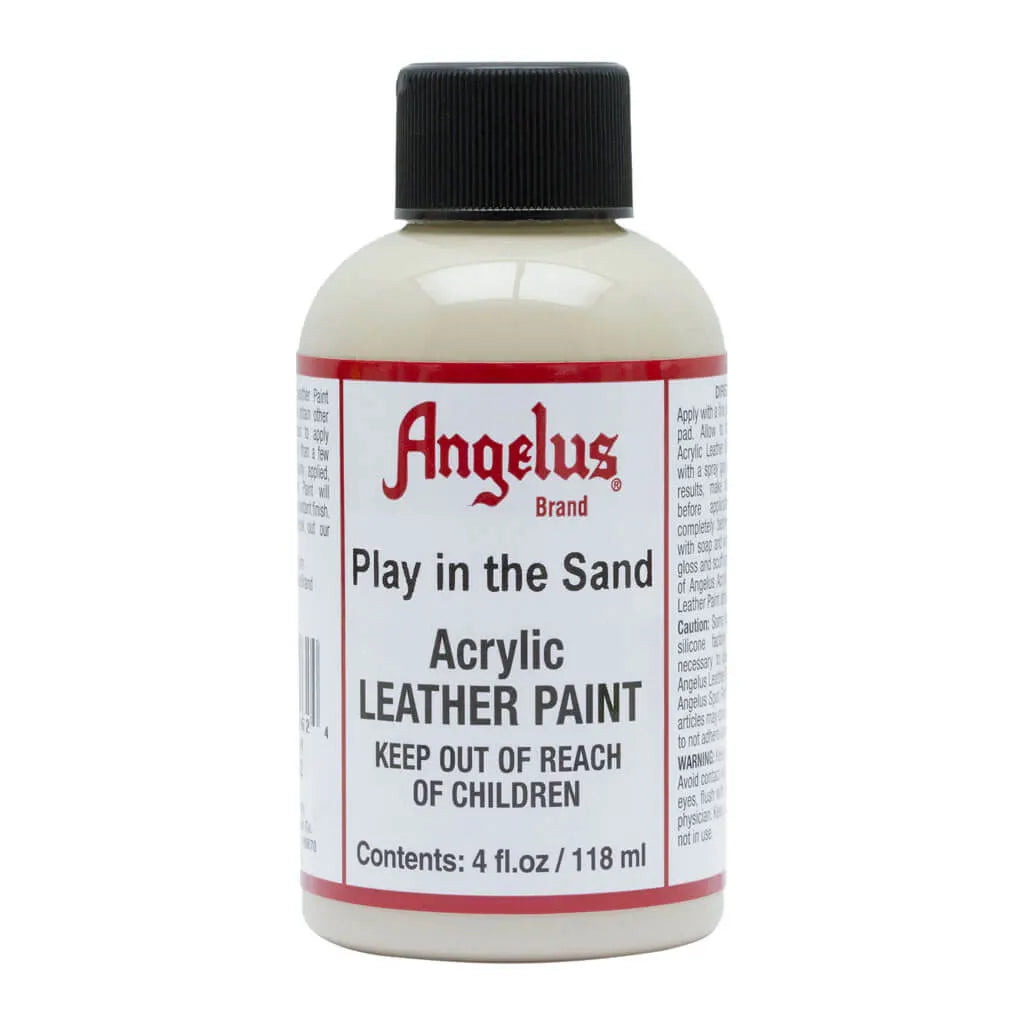 Angelus Acrylic Leather Paint 4oz Play in Sand