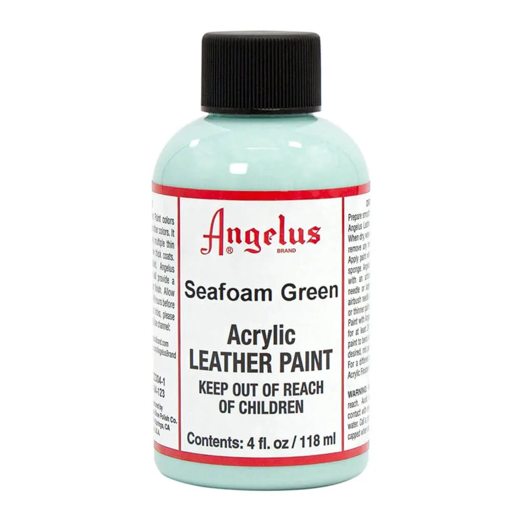 Angelus Acrylic Leather Paint 4oz Seafoam Green
