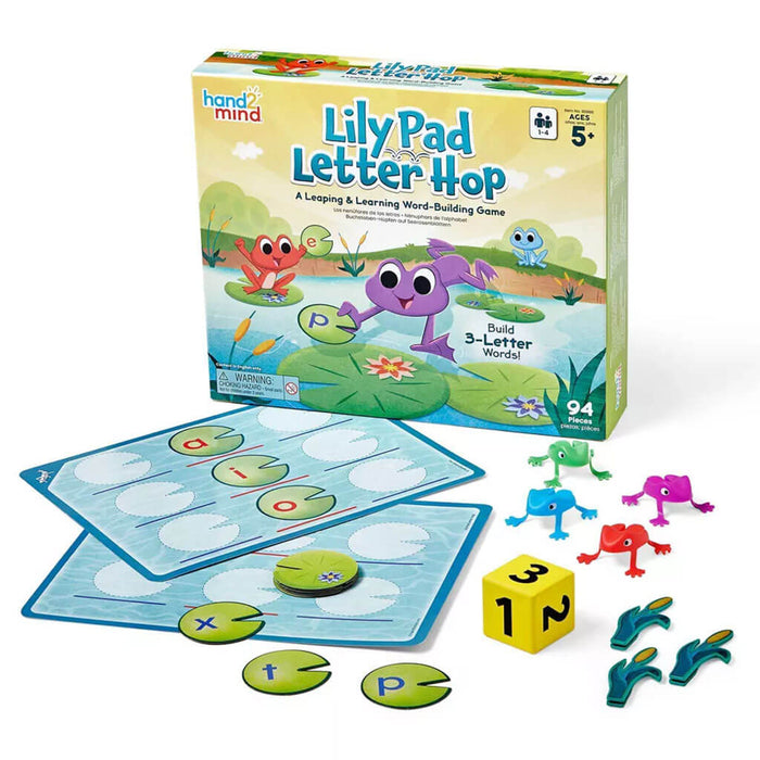 Lily Pad Letter Hop