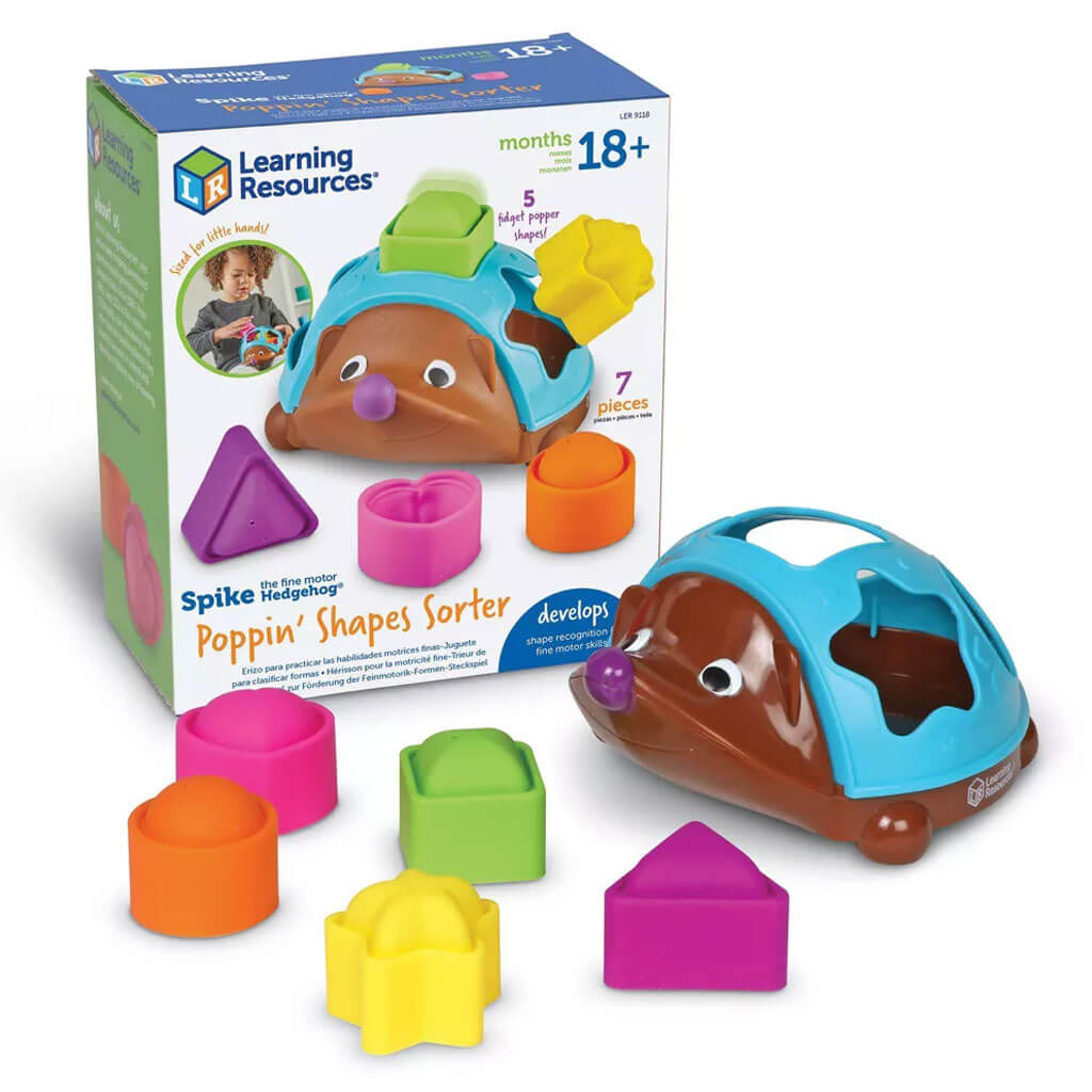 Spike the Fine Motor Hedgehog� Poppin&#39; Shapes