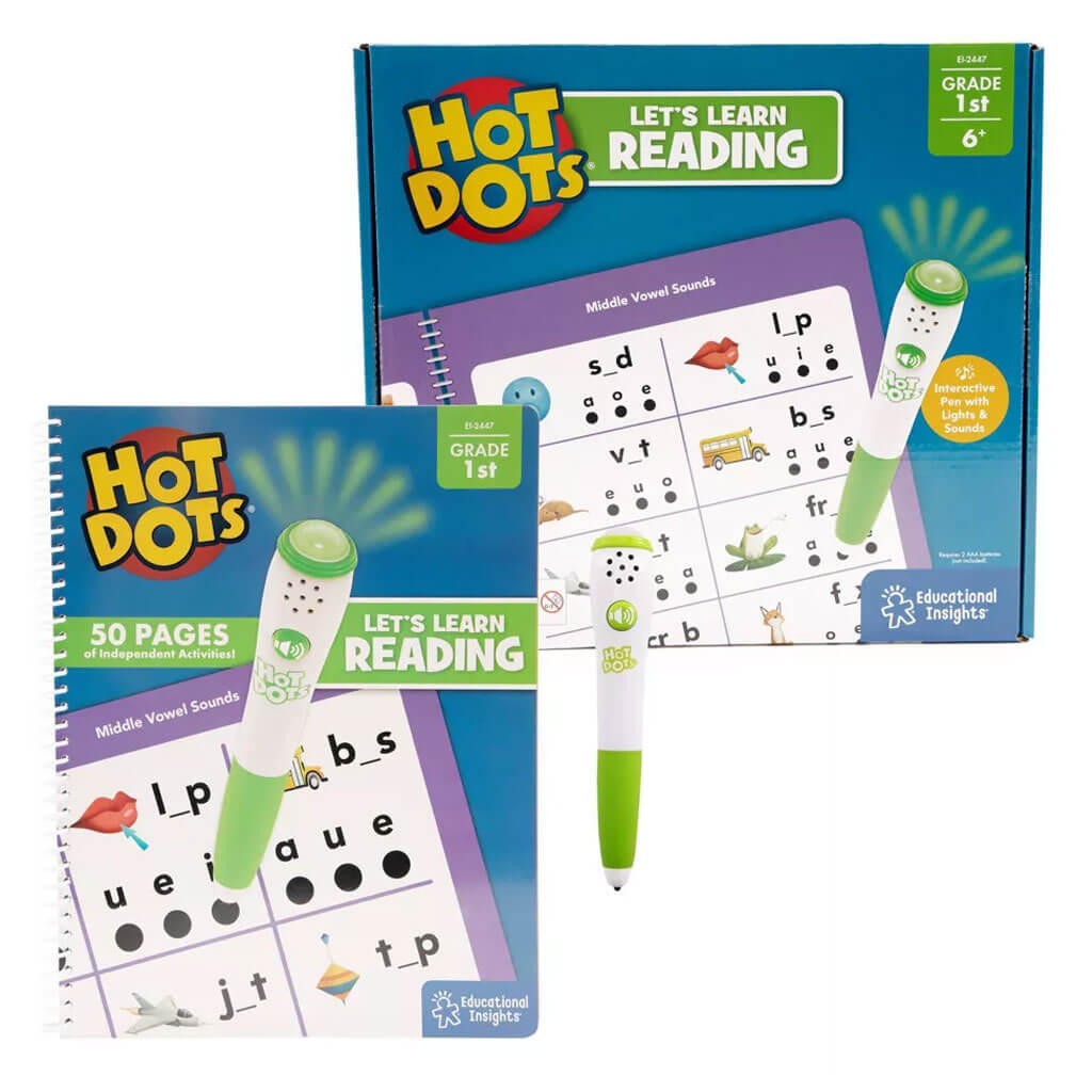 Hot Dots Let's Learn Math 1st Grade