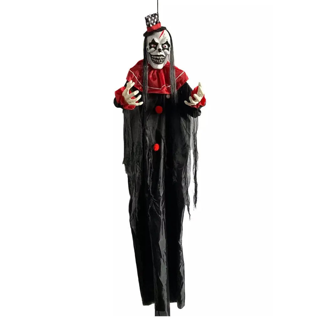 Hanging Clown with Hat, 6ft