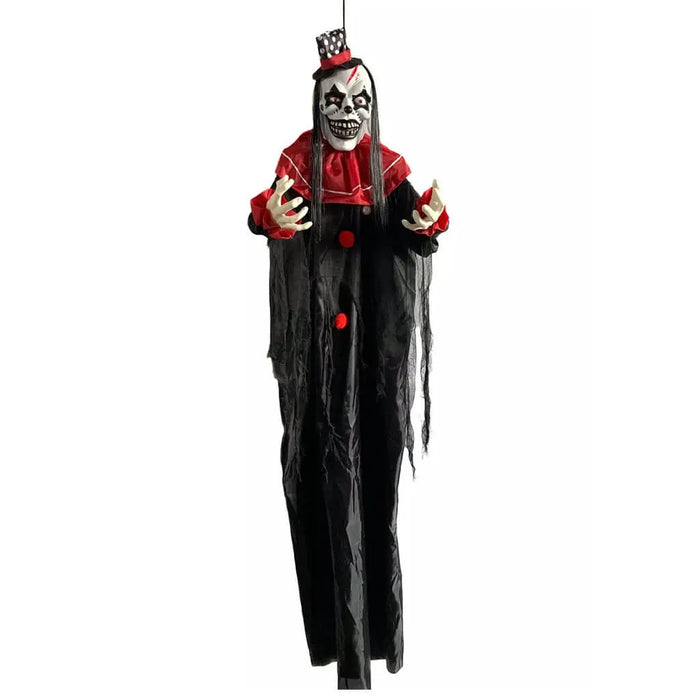 Hanging Clown with Hat, 6ft
