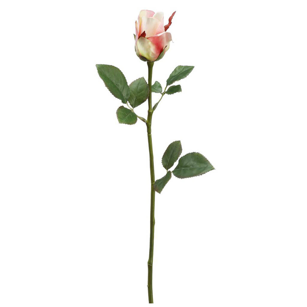 Rose Bud Spray Pink, 19in