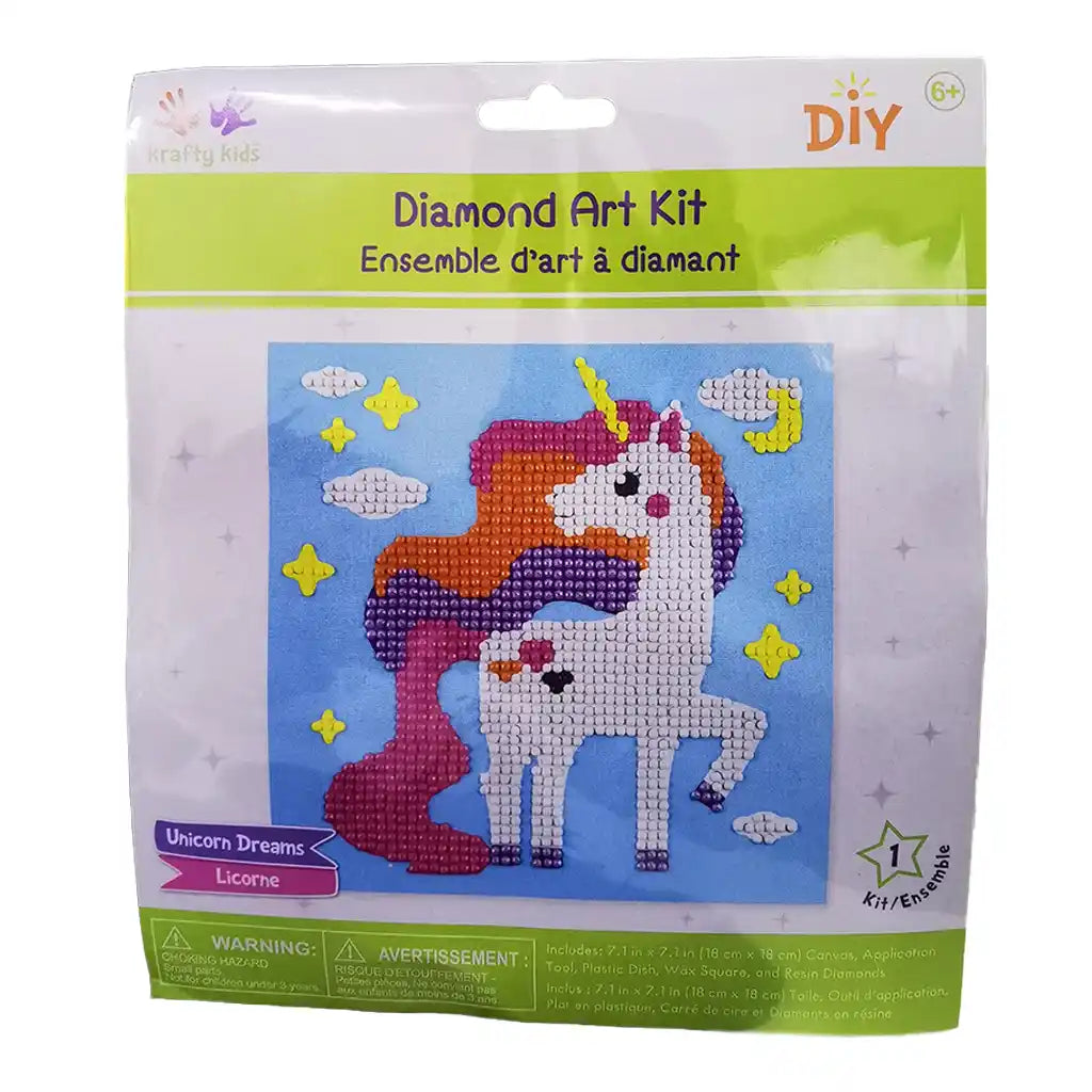 Krafty Kids Kit: DIY Diamond Art Kit