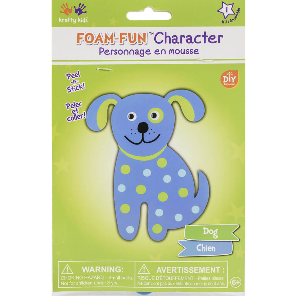 DIY Foam-Fun Character Kit, Dog