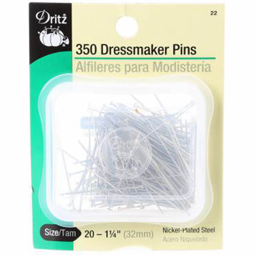 Dritz Dressmaker Pins 350ct, Size 20