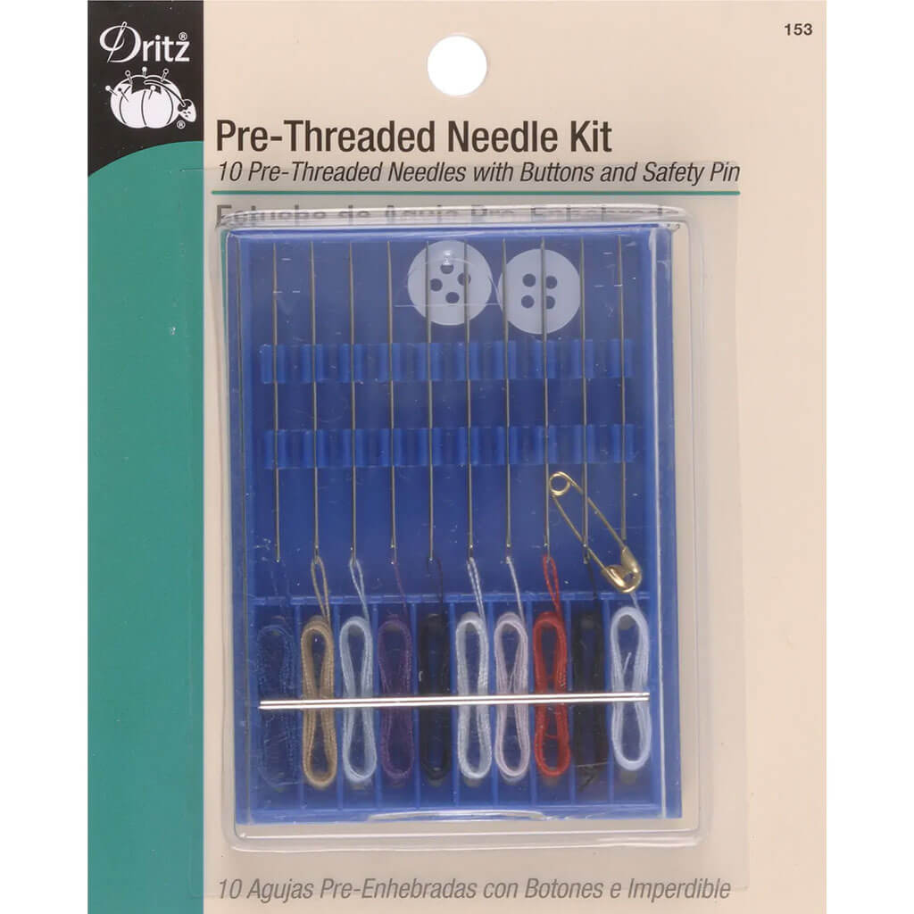 Dritz Pre-Threaded Needle Kit