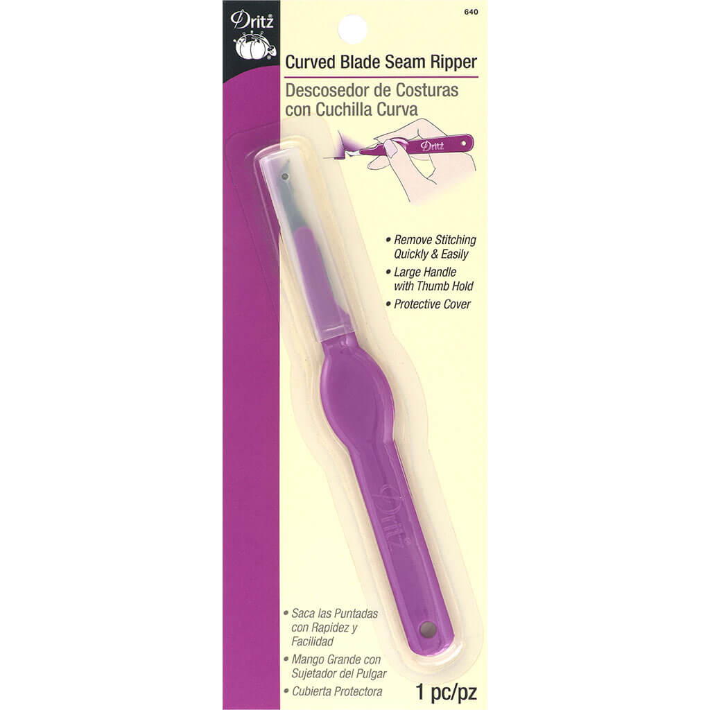 Dritz Curved Blade Seam Ripper, 5.5in