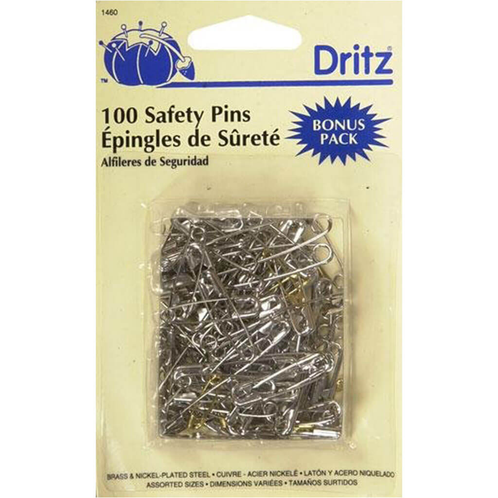 Dritz Safety Pins Sizes 0 To 3