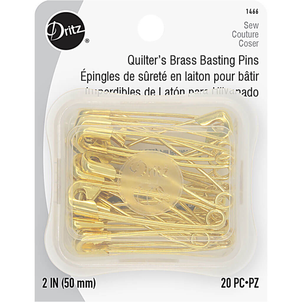Dritz Quilter's Safety Pins 20ct, Size 3