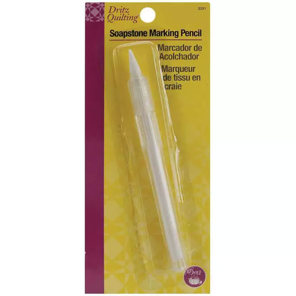 Dritz Quilting Soapstone Marking Pencil White