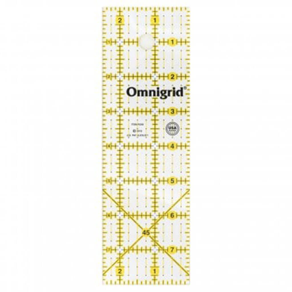 Omnigrid Ruler 2.5in x 8in