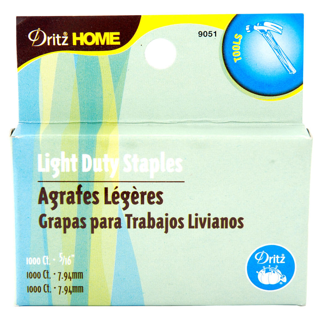 Dritz Home Light Duty Refill Staples 5/16&quot; 1000ct