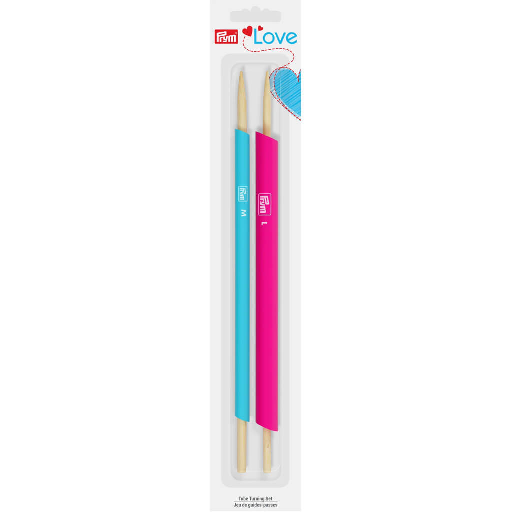 Prym Love Tube Turning Set Blue &amp; Pink