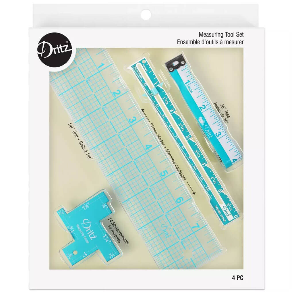 Dritz Measuring Tool Set 4pcs