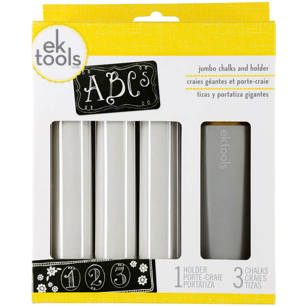 Jumbo Chalk Holder, 4pc