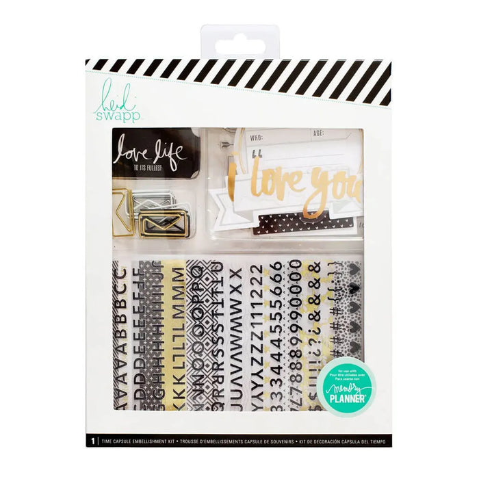 Heidi Swapp Time Capsule Embellishment Kit 285 Piece