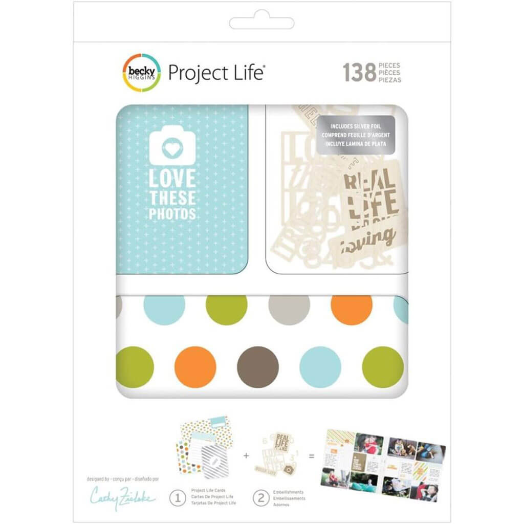 Project Life Cathy Zielske Value Kit, 150pc