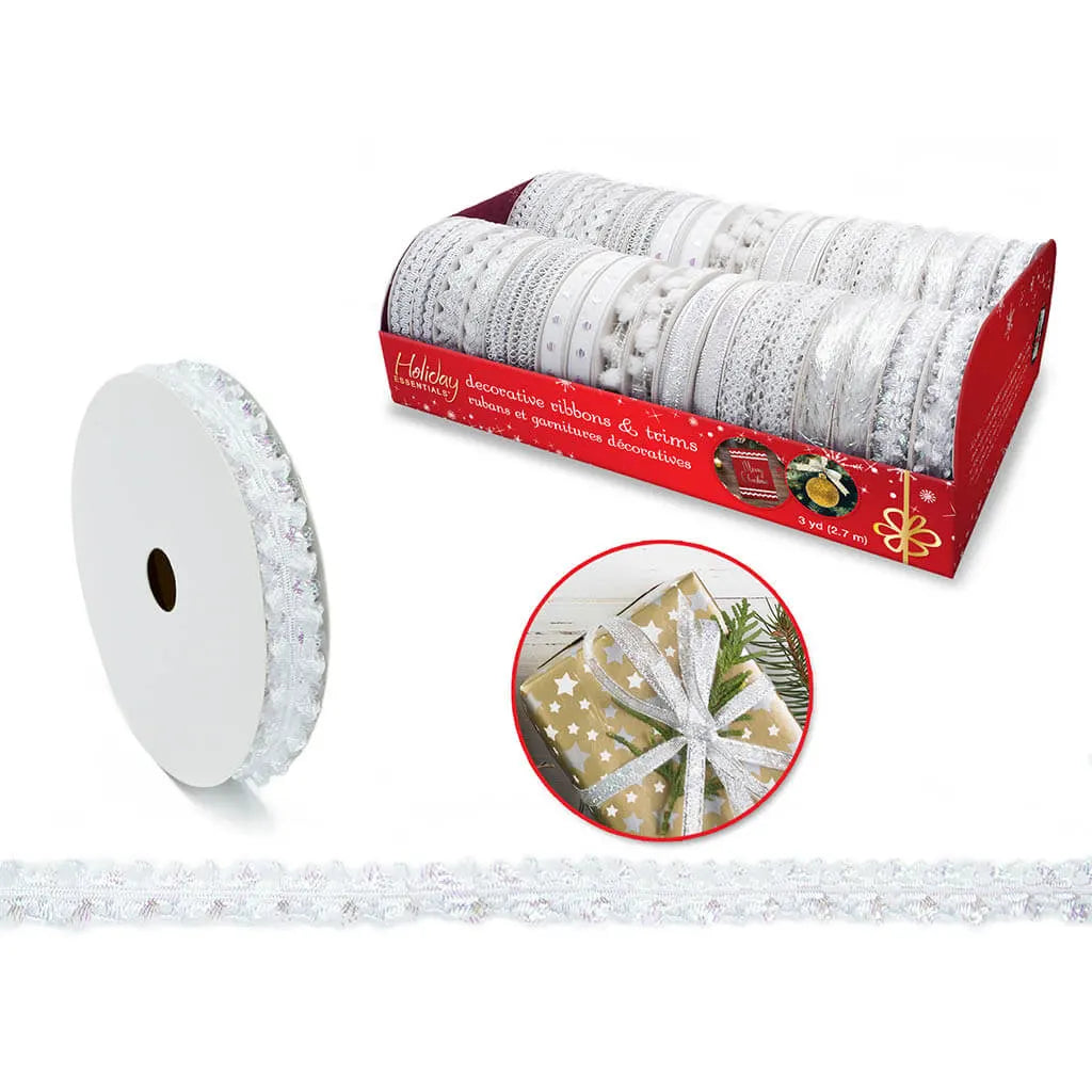 Seasonal Decor: Adornment Trims 3Yrd Rolls Pom-Pom-5