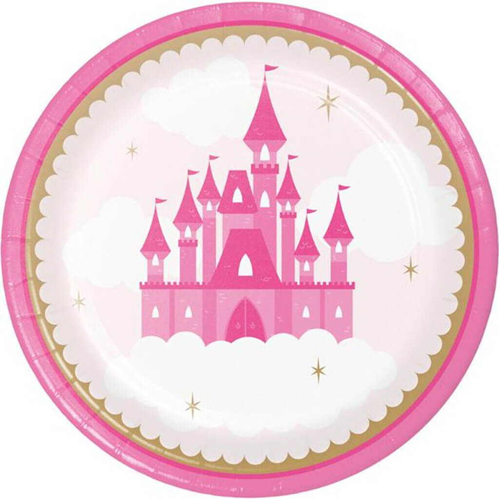 Little Princess Dessert Plate 8ct