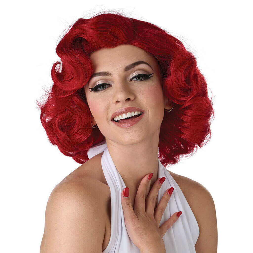 Hollywood Glamour Wig Red