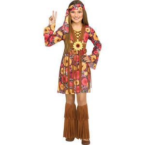 Flower Power Hippie Child Costume