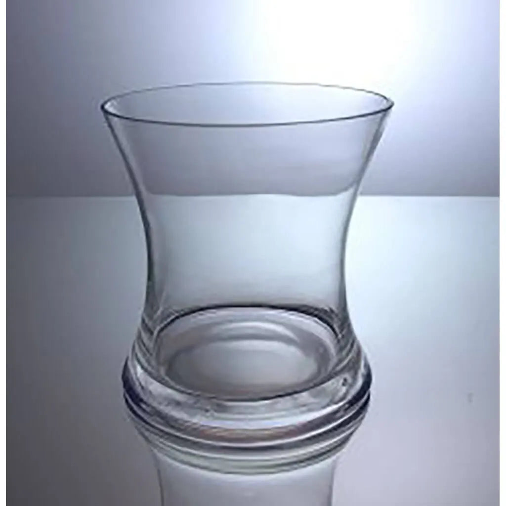 Gathering Hour Glass Vase, 5.5in Height 6in