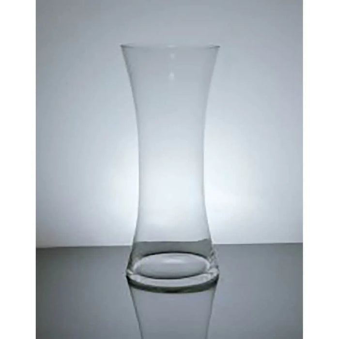 Gathering Hour Glass Vase, 5in Height 11.75in