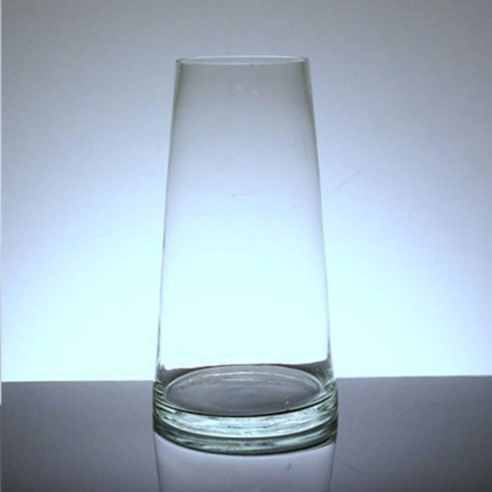Tall Tapered Up Cylinder Vase 5in x 12in x 7in