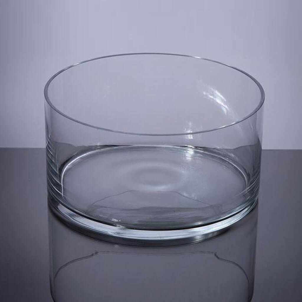 Pan Glass Vase 8in x 4in