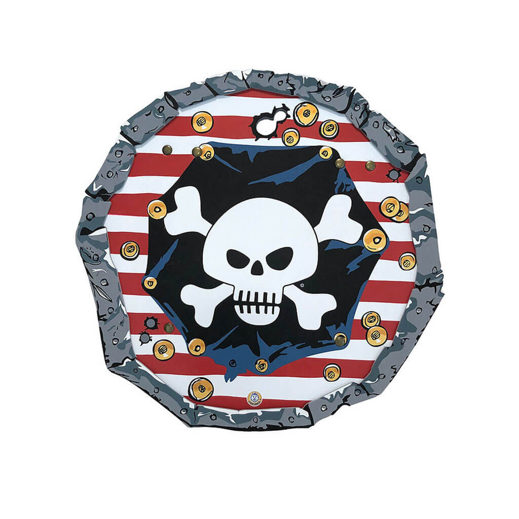 Liontouch Red Stripe Pirate Shield