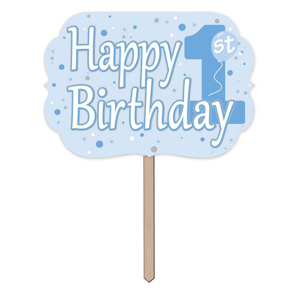 &quot;1st&quot; Birthday Yard Sign