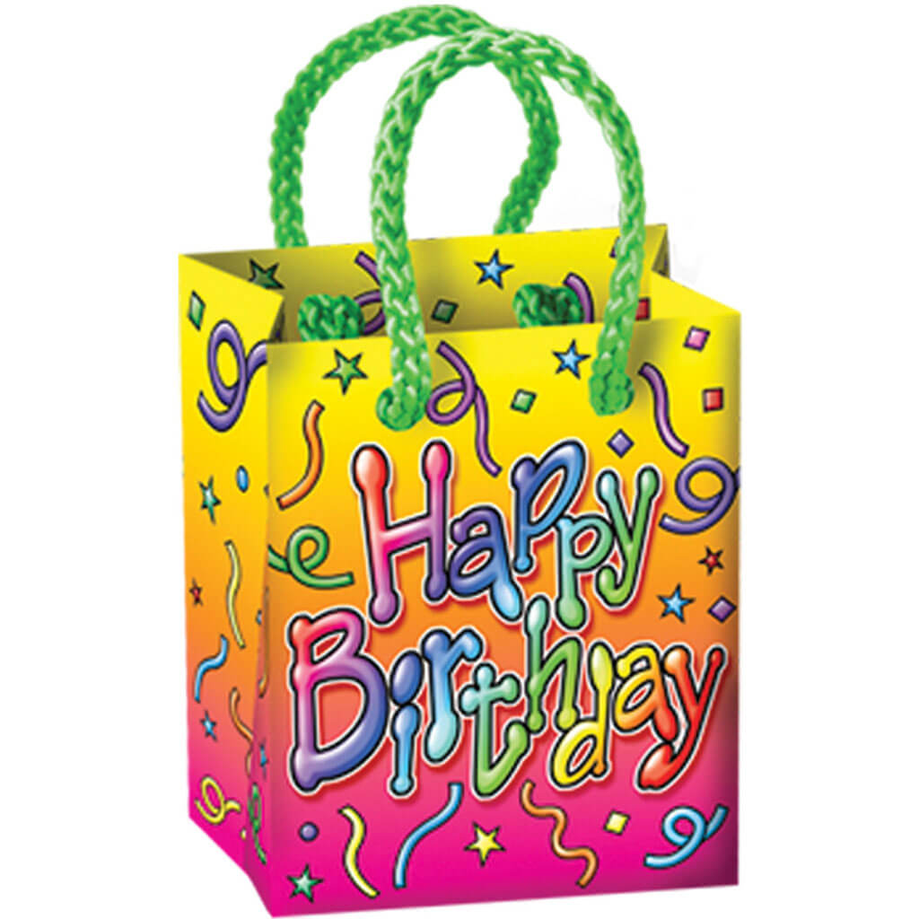 Birthday Mini Gift Bag Party Favors