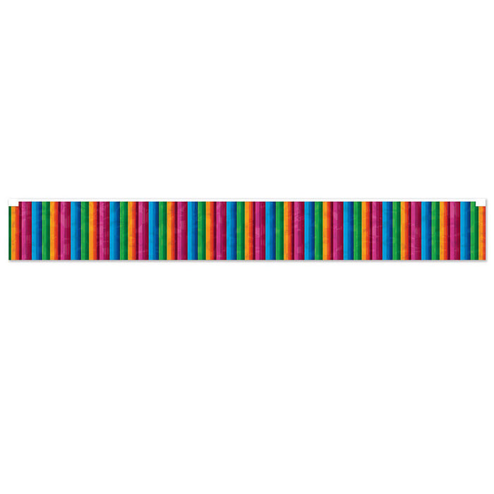 Metallic Fiesta Fringe Banner