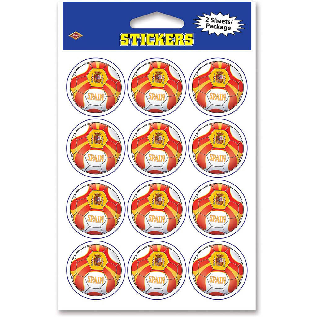 Stickers Spain, 4in x 6in