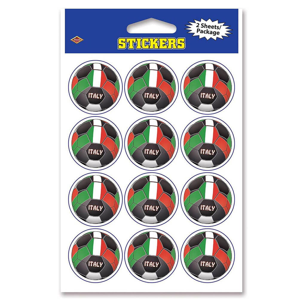Stickers Italy, 4in x 6in