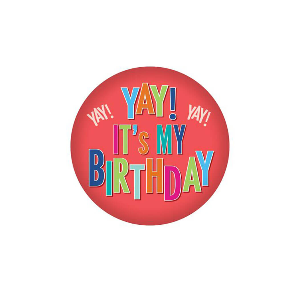 Yay! It's My Birthday Button