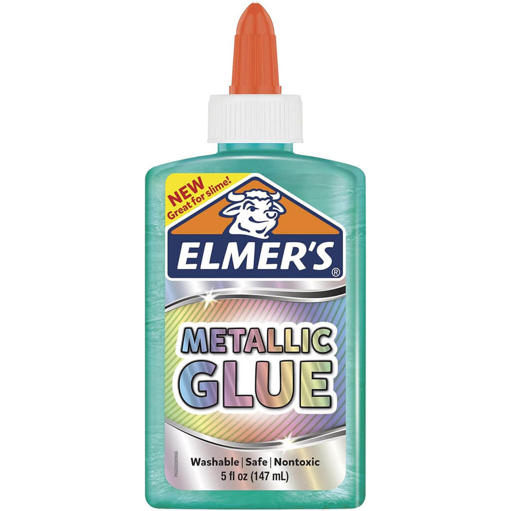 Washable School Liquid Glue 5oz, Metallic Teal