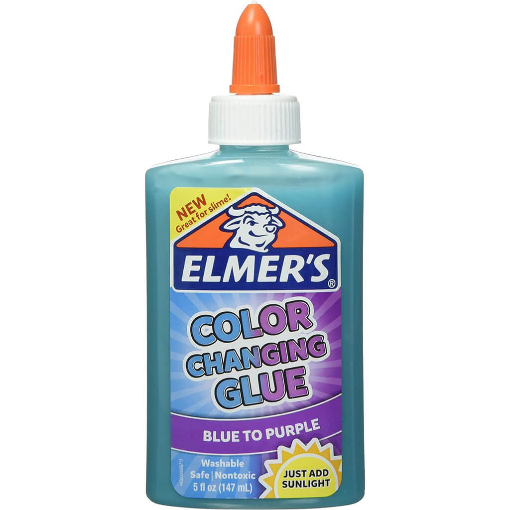 Color Changing Liquid Glue 5oz, Blue to Purple