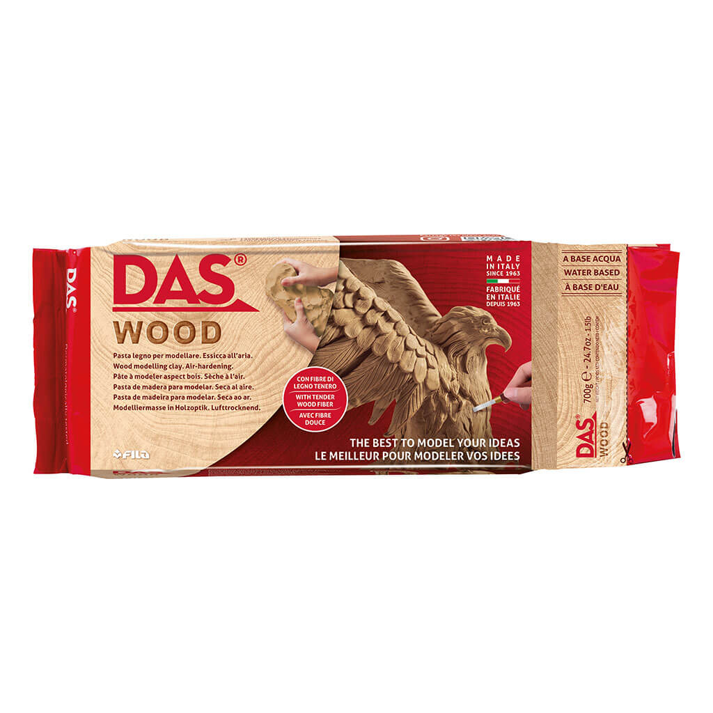 Das Air Hardening Clay, 1.5 lbs. Wood