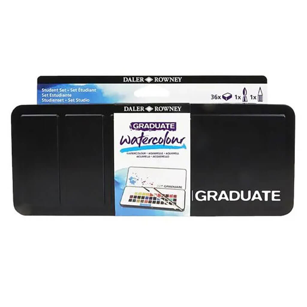 Daler Rowney Graduate Watercolour Set of 24