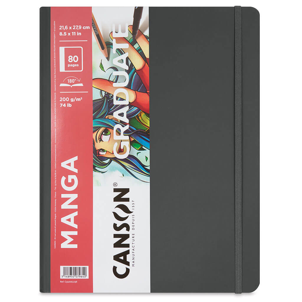 Graduate Manga Book 21.6xm x 27.9cm, 40 Sheets